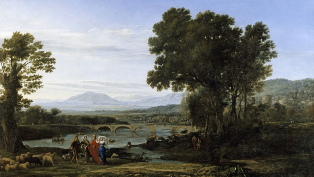 Jacob with Laban and his Daughters - Claude Lorrain 1654